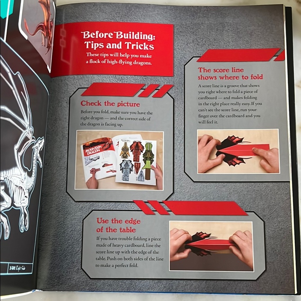 Paper Flying Dragons Book, Klutz - Picture 6 of 13